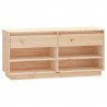 Szafka na buty, 110x34x52 cm, lite drewno sosnowe