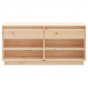 Szafka na buty, 110x34x52 cm, lite drewno sosnowe