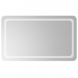 Lustro łazienkowe z LED, 60x100 cm