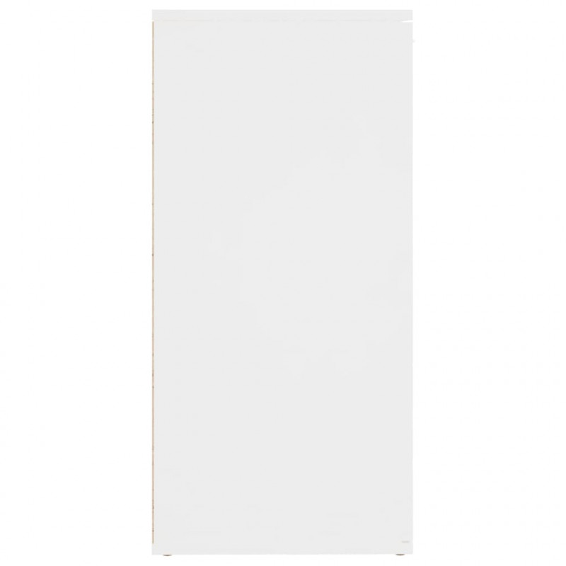 Szafka, biała, 160x36x75 cm, materiał drewnopochodny