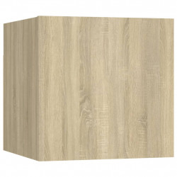 Szafka nocna, dąb sonoma 30,5x30x30 cm, materiał drewnopochodny