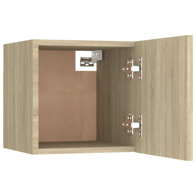 Szafka nocna, dąb sonoma 30,5x30x30 cm, materiał drewnopochodny