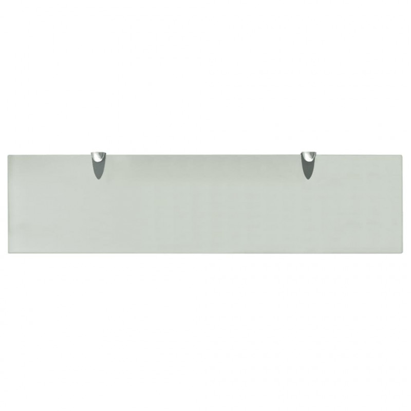 Półki szklane, 2 szt., 80 x 20 cm, 8 mm
