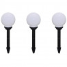 Lampy do oświetlenia ścieżki, 6 szt, LED, 20 cm, ze szpikulcami