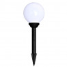 Lampy do oświetlenia ścieżki, 6 szt, LED, 20 cm, ze szpikulcami