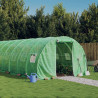 Szklarnia ze stalową ramą, zielona, 36 m², 12x3x2 m