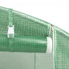 Szklarnia ze stalową ramą, zielona, 36 m², 12x3x2 m