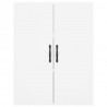 Wiszące szafki, 2 szt., białe, materiał drewnopochodny