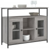 Szafka, szary dąb sonoma, 100x35x80 cm, materiał drewnopochodny