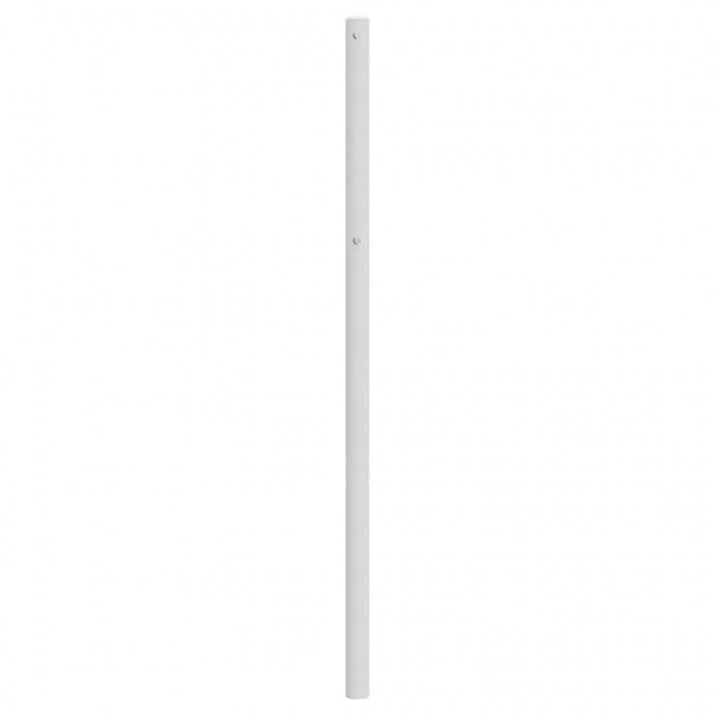 Metalowe wezgłowie, białe, 160 cm
