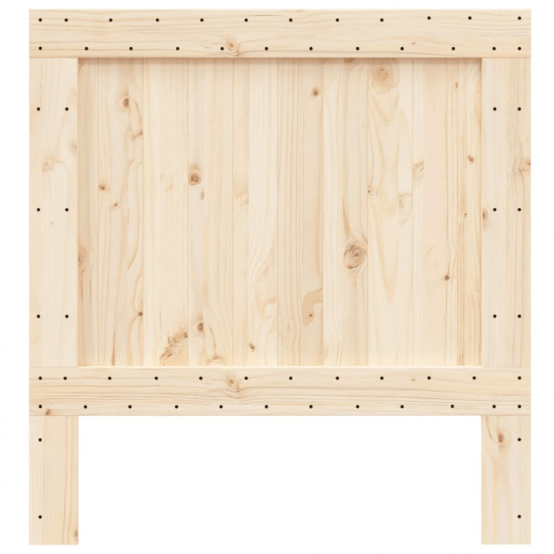 Wezgłowie łóżka, 100x104 cm, lite drewno sosnowe