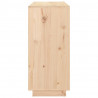 Szafka, 111x34x75 cm, lite drewno sosnowe