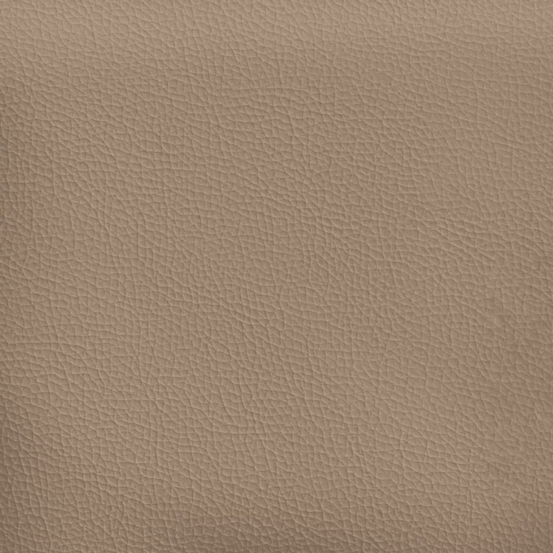 2-osobowa sofa z poduszkami, cappuccino, sztuczna skóra