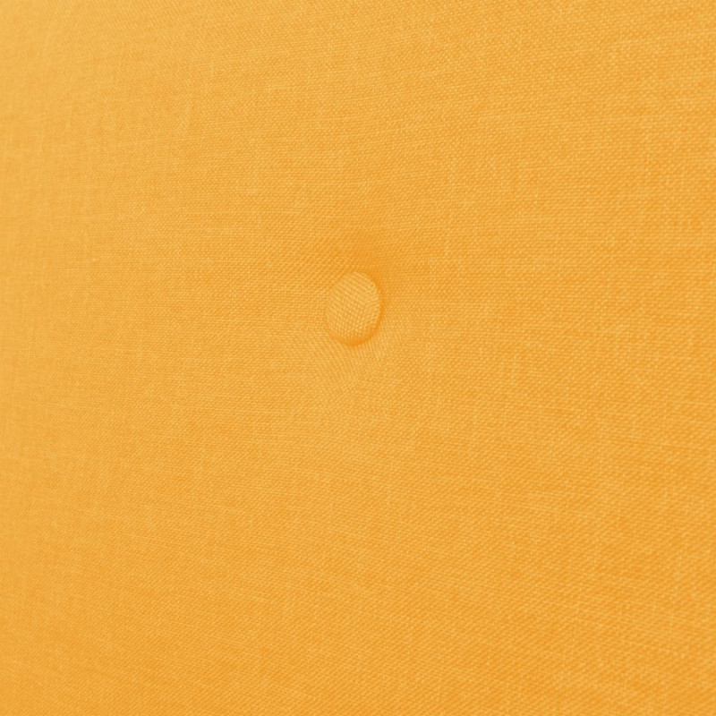 2 osobowa sofa tapicerowana, żółta