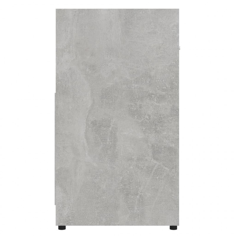 Szafka łazienkowa, betonowa szarość, 60x33x61 cm