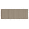 Poduszka na leżak, kolor taupe, 180x60x3 cm, tkanina Oxford