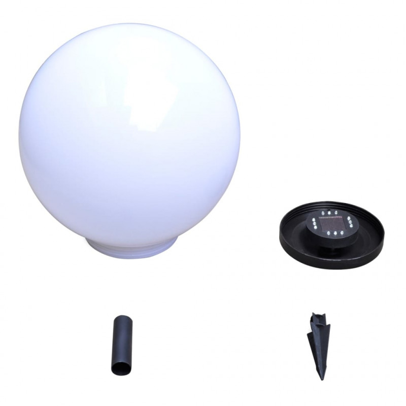 Lampy do oświetlenia ścieżki, 2 szt., LED, 40 cm, z kołkami