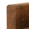 Sofa 2-osobowa, 137 x 73 x 82 cm, sztuczny zamsz
