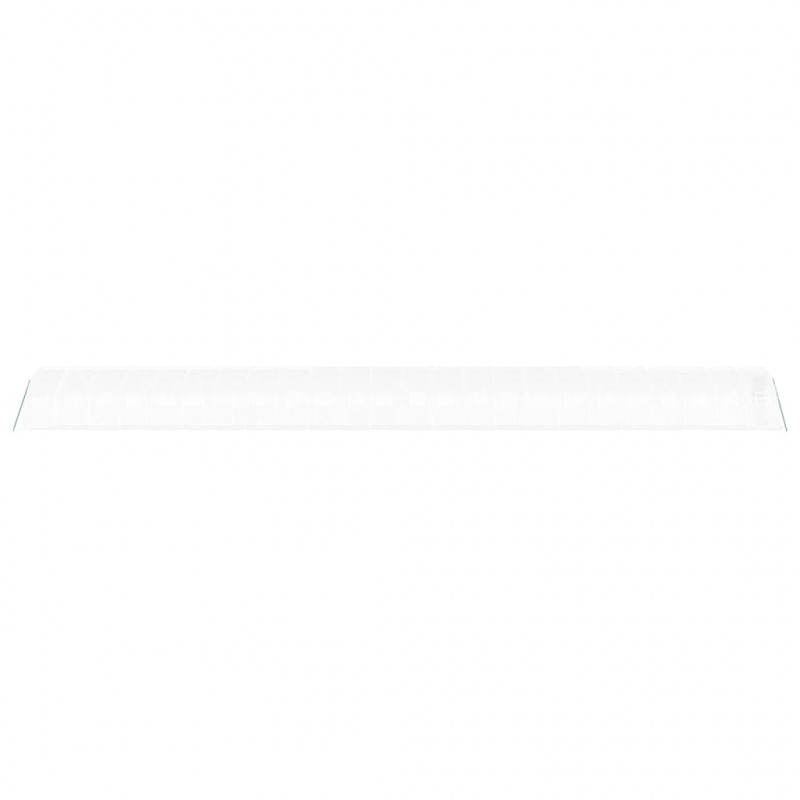 Szklarnia ze stalową ramą, biała, 72 m², 24x3x2 m