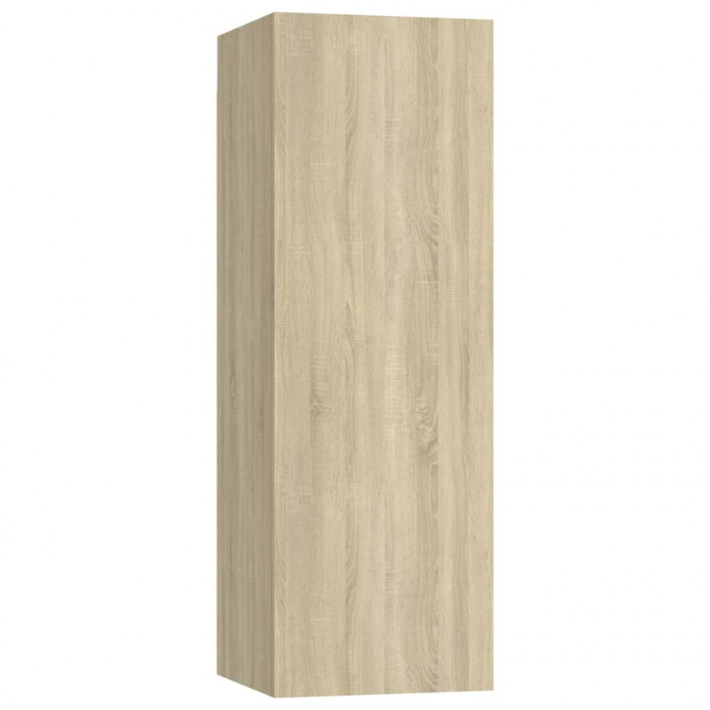 8-cz. zestaw szafek TV, dąb sonoma, materiał drewnopochodny