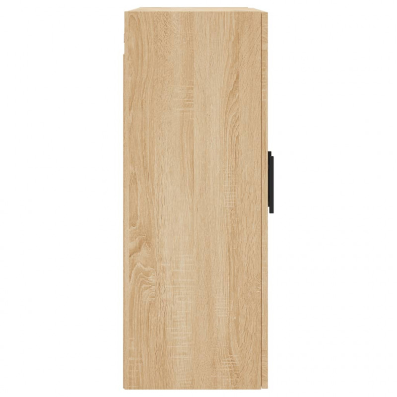 Wiszące szafki, 2 szt., dąb sonoma, materiał drewnopochodny