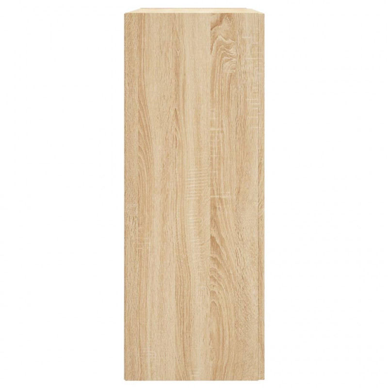 Wiszące szafki, 2 szt., dąb sonoma, materiał drewnopochodny