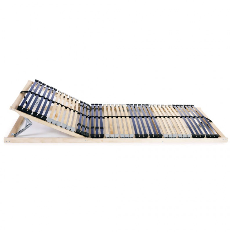 Stelaże do łóżek, 2 szt., 42 listwy, 7 stref, 70 x 200 cm
