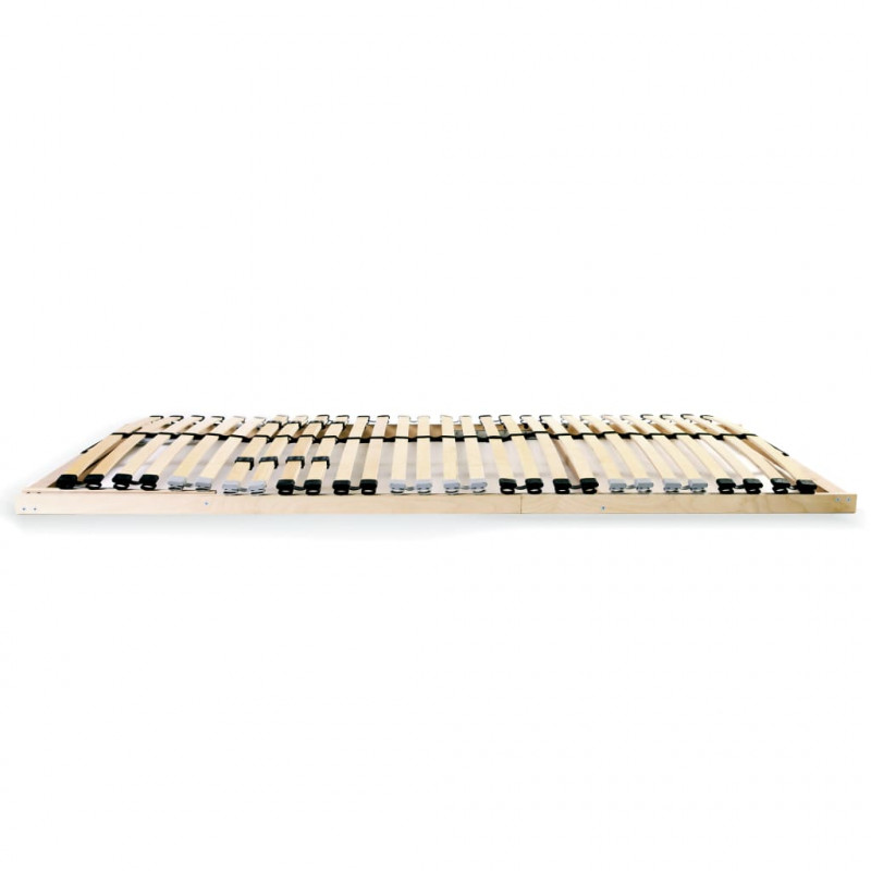 Stelaże do łóżek, 2 szt., 28 listew, 7 stref, 80 x 200 cm