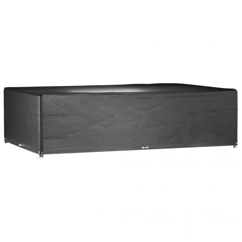 Pokrowce na meble ogrodowe, 2 szt., 16 oczek, 325x205x90 cm