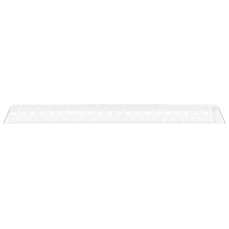 Szklarnia ze stalową ramą, biała, 88 m², 22x4x2 m