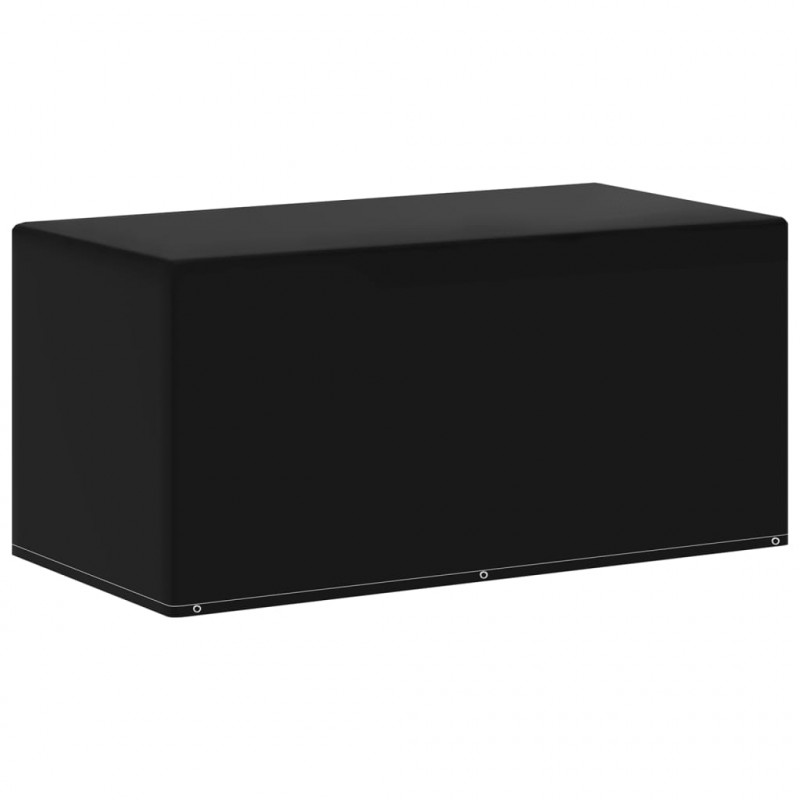 Pokrowce na meble ogrodowe, 2 szt., 6 oczek, 160x80x75 cm