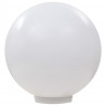 Lampy solarne do ogrodu, 2 szt., LED, kuliste, 50 cm, RGB