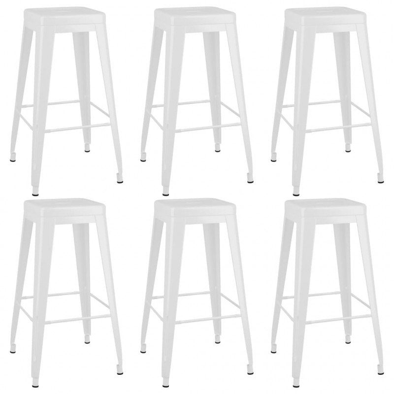 7-częściowy zestaw mebli barowych, biały