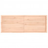 Półka, 160x60x(2-4) cm, surowe lite drewno dębowe