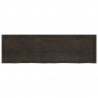 Półka, ciemnobrązowa, 200x60x(2-6) cm, wykończone drewno dębowe