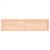 Blat stołu, 160x40x(2-4)cm surowy, lity dąb naturalną krawędzią