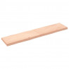 Blat stołu, 180x40x(2-6)cm, surowy lity dąb naturalną krawędzią