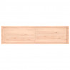 Blat stołu, 200x50x(2-4)cm surowy, lity dąb naturalną krawędzią