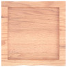 Blat, jasnobrązowy 40x40x(2-6) cm drewno z naturalną krawędzią