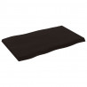 Blat, ciemnobrązowy, 80x50x(2-4)cm drewno z naturalną krawędzią