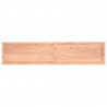 Blat do stołu, jasnobrązowy, 180x40x(2-6)cm, lite drewno dębowe