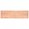 Blat do stołu, jasnobrązowy, 180x50x(2-6)cm, lite drewno dębowe