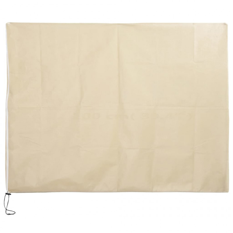 Kaptur ochronny na rośliny, z suwakiem, 70 g/m², 3,93x3 m