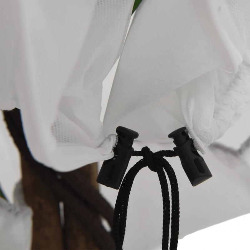 Kaptur ochronny na rośliny, z suwakiem, 70 g/m², 2,36x2 m