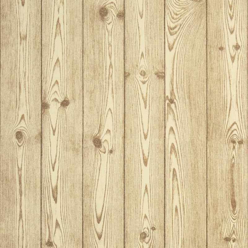 Tapeta 3D, z wzorem desek, brązowa, 10x0,53 m, flizelina