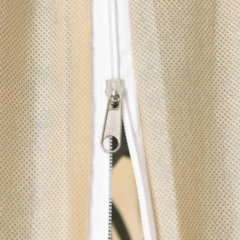 Kaptury ochronne z suwakiem, 4 szt., 70 g/m² 3,93x3,5 m