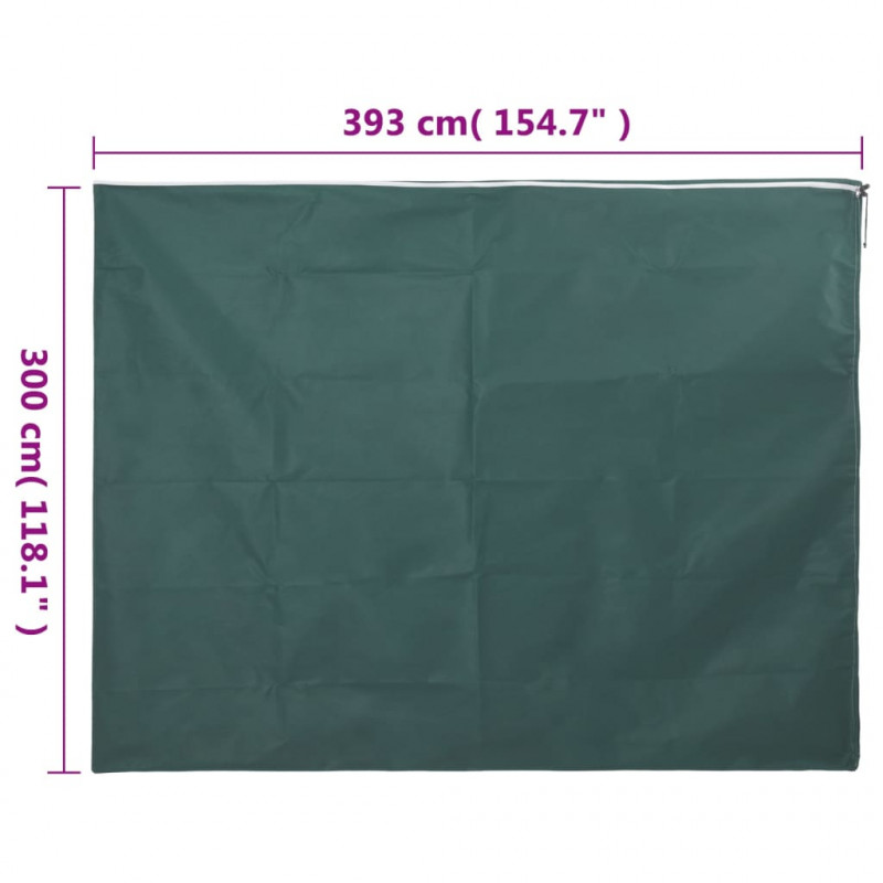 Kaptury ochronne z suwakiem, 10 szt., 70 g/m², 3,93x3 m