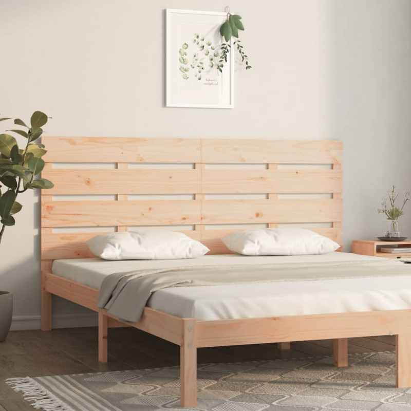 Wezgłowie łóżka, 180x3x80 cm, lite drewno sosnowe