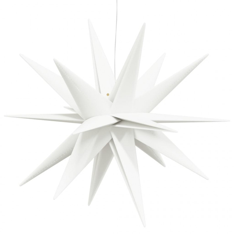 Ozdoba świetlna z LED, składana, biała, 57 cm