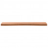 Blat do biurka, 100x(45-50)x4 cm, lite drewno bukowe